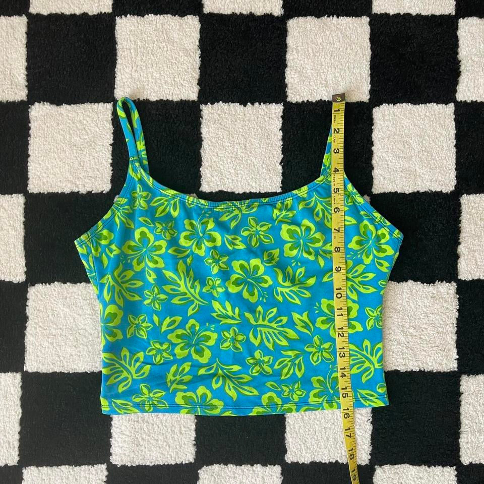 unique vintage whimsy 90s y2k swim top