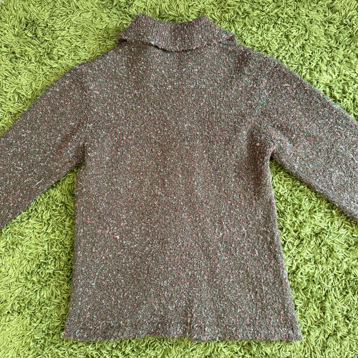 unique vintage whimsy 90s y2k knit cardigan sweater