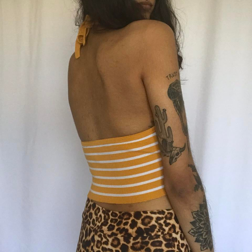 vintage whimsy 90s y2k halter top