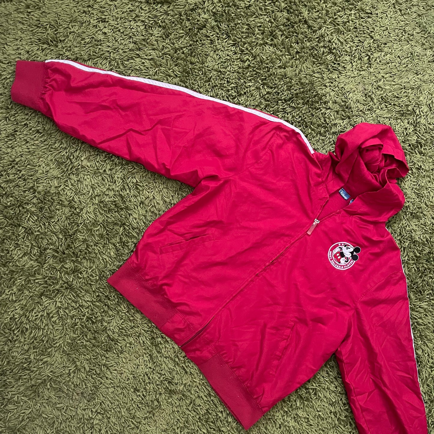 vintage whimsy 90s y2k DISNEY graphic zip up