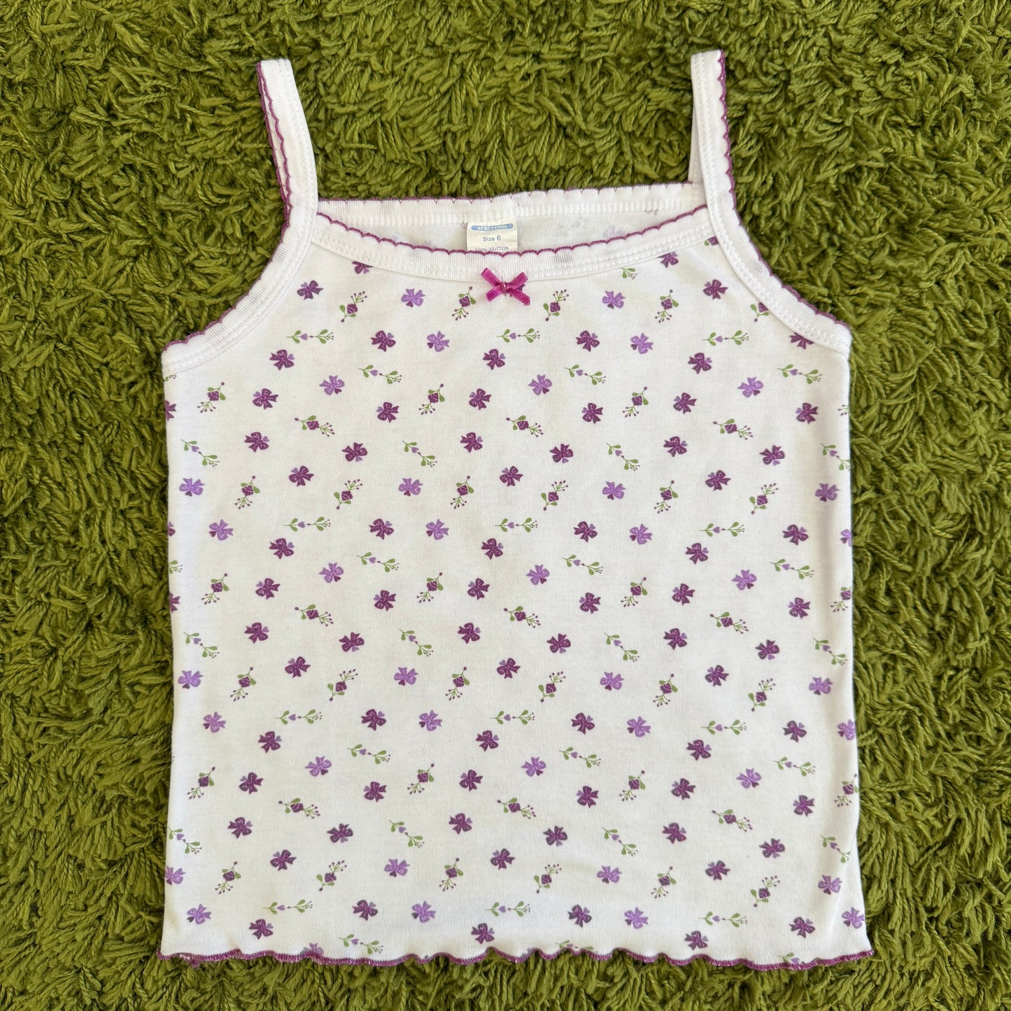 unique vintage whimsy 90s y2k graphic cami top