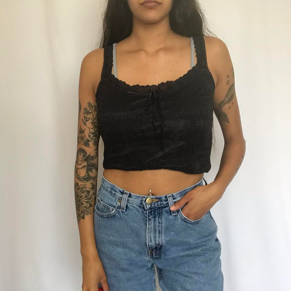 unique vintage whimsy 90s y2k EXPRESS tank top