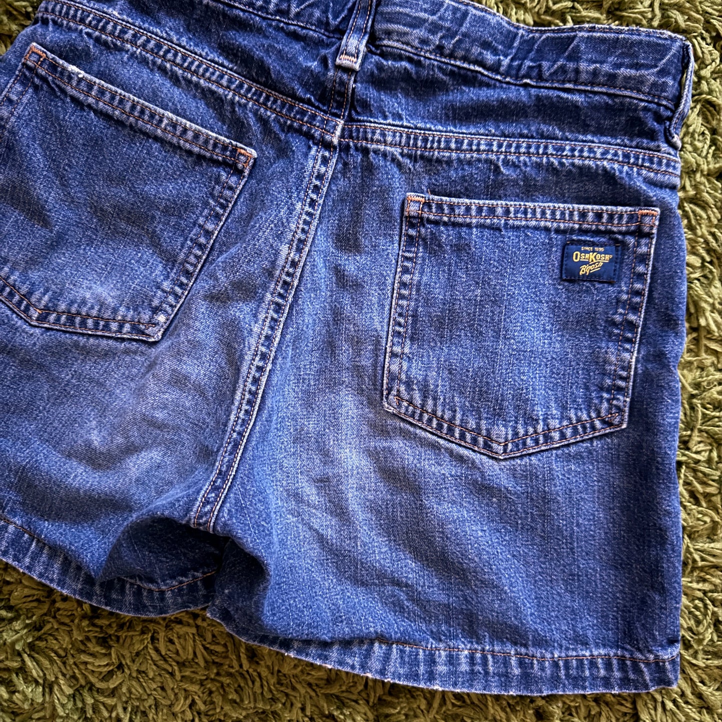 vintage whimsy 90s y2k denim shorts