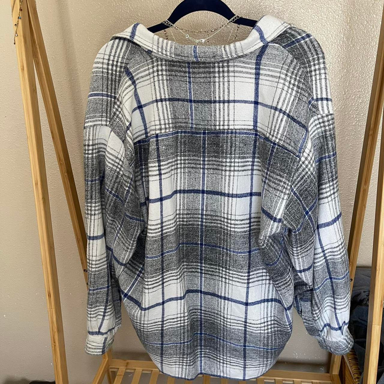 vintage whimsy 90s y2k flannel button up