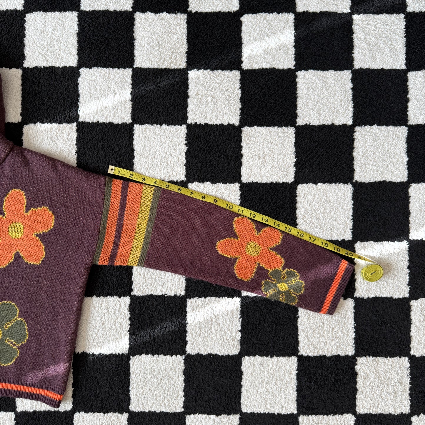 unique vintage whimsy 90s y2k knit cardigan sweater