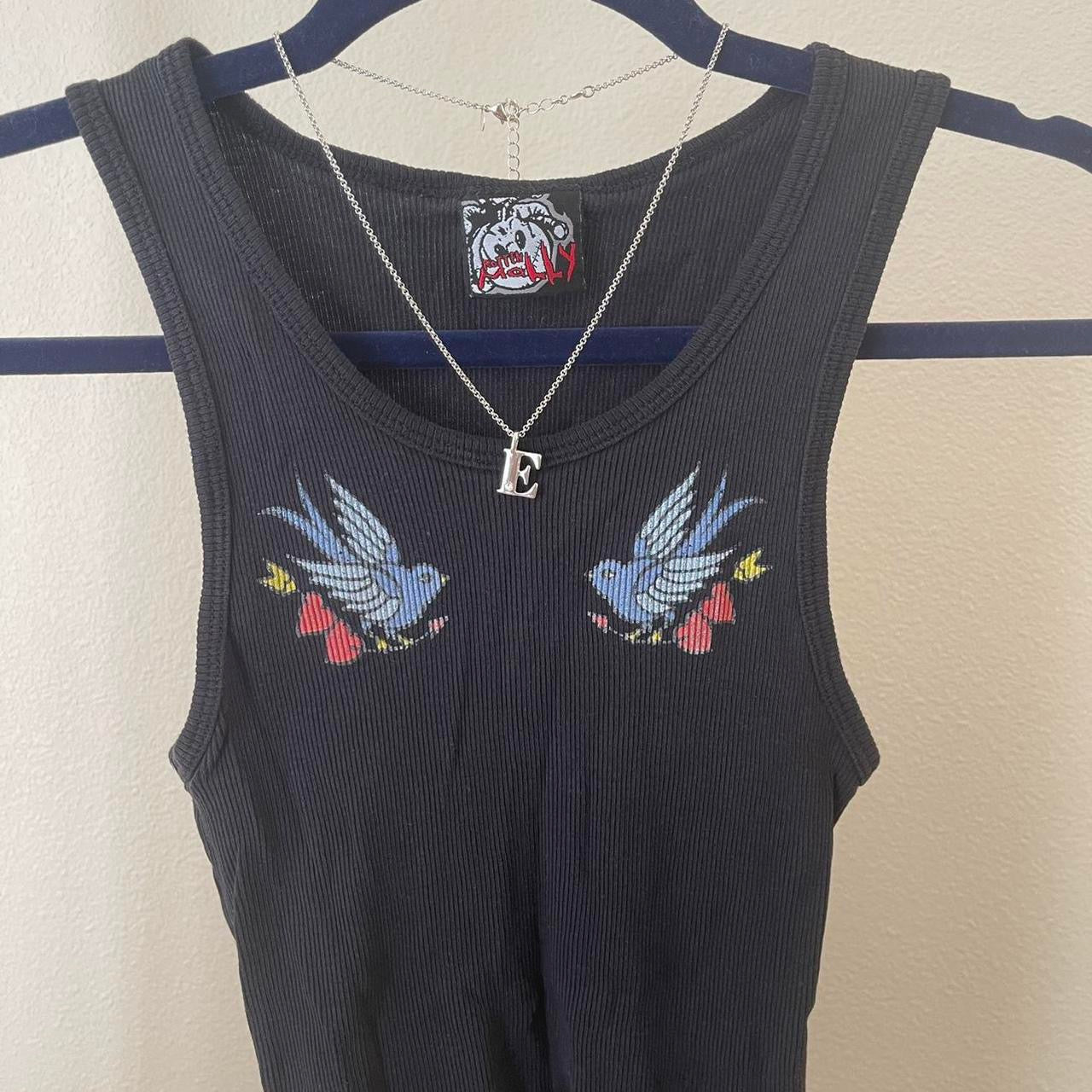 vintage whimsy 90s y2k graphic tank top