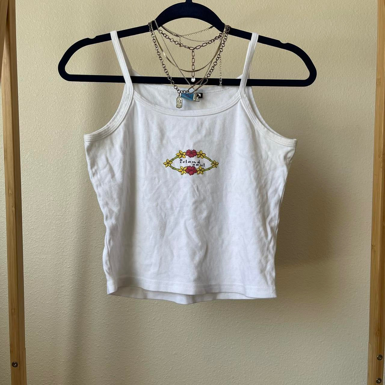 vintage whimsy 90s y2k graphic tank top