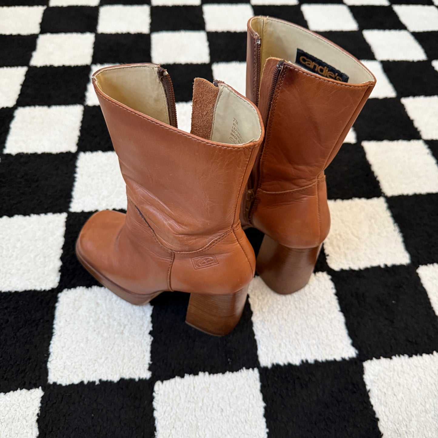vintage whimsy 90s y2k CANDIE’S chunky platform boots