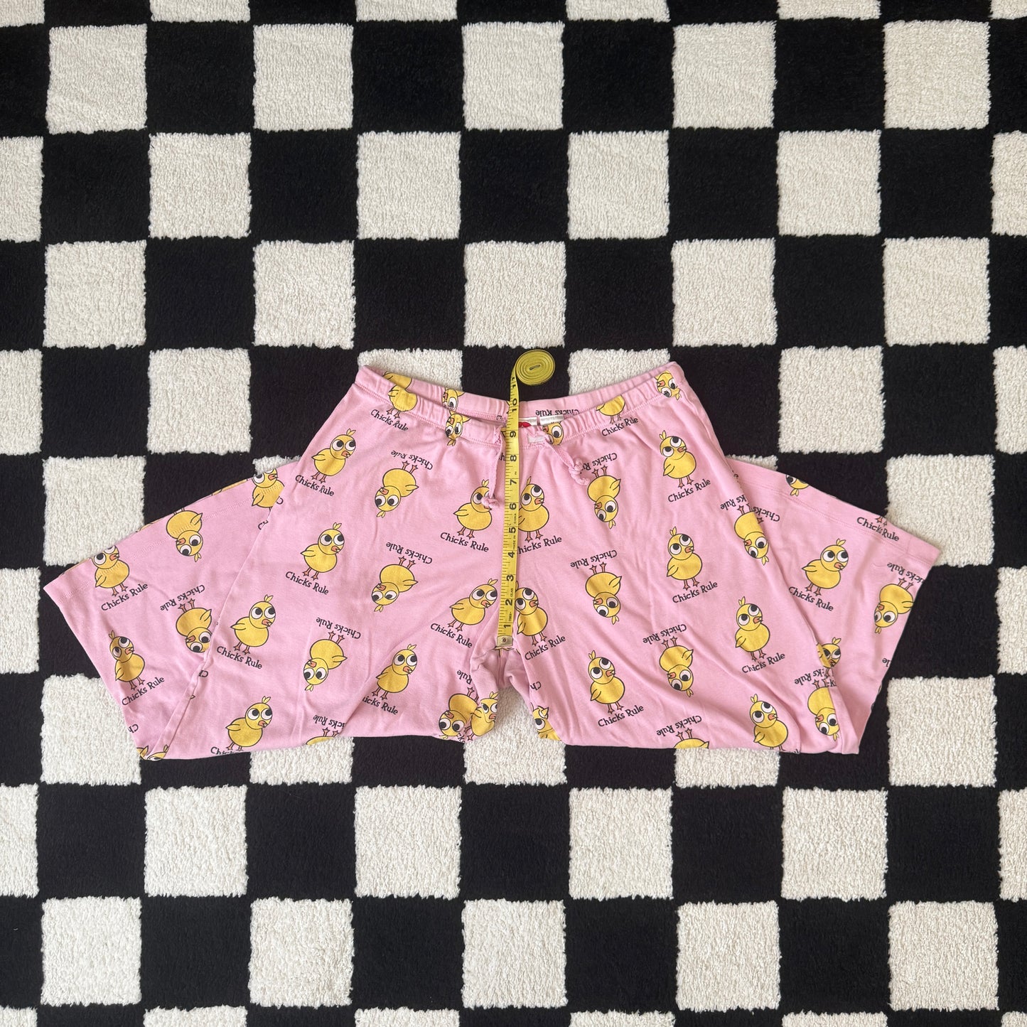 unique vintage whimsy 90s y2k FRED IS RED graphic lounge pants