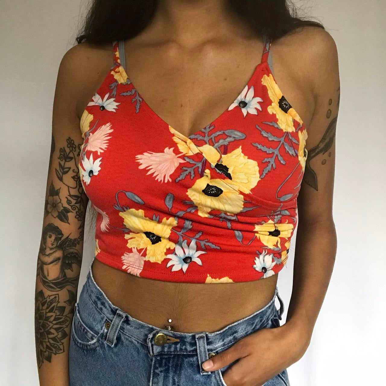 vintage whimsy y2k cami top