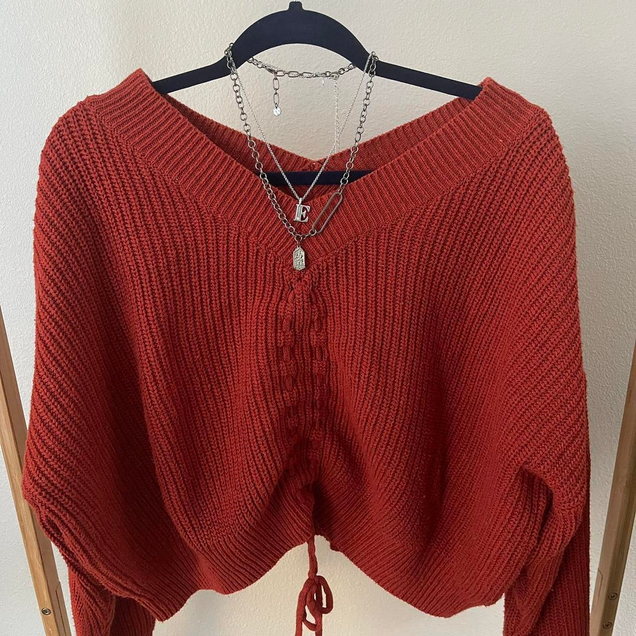 unique vintage whimsy 90s y2k knit pullover sweater