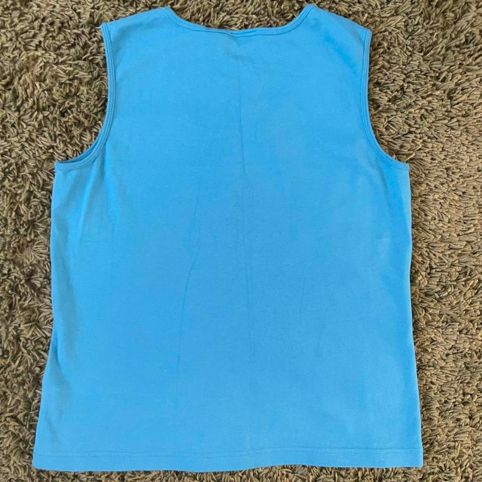 vintage whimsy 90s y2k LIZ BAKER tank top