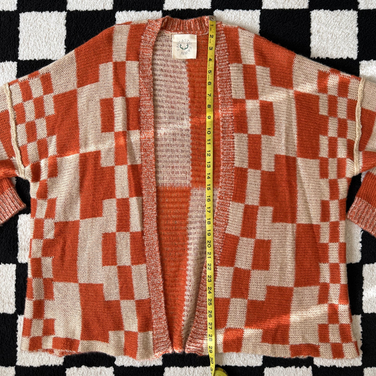 unique vintage whimsy 90s y2k knit cardigan sweater