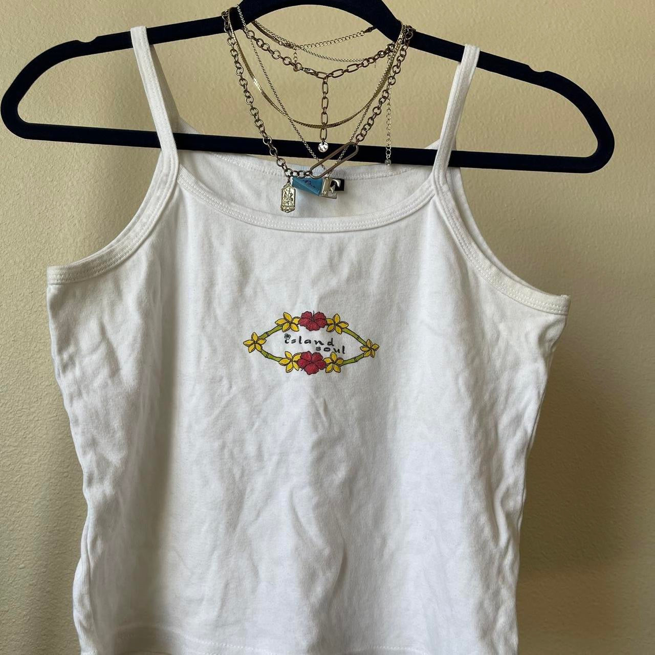 vintage whimsy 90s y2k graphic tank top