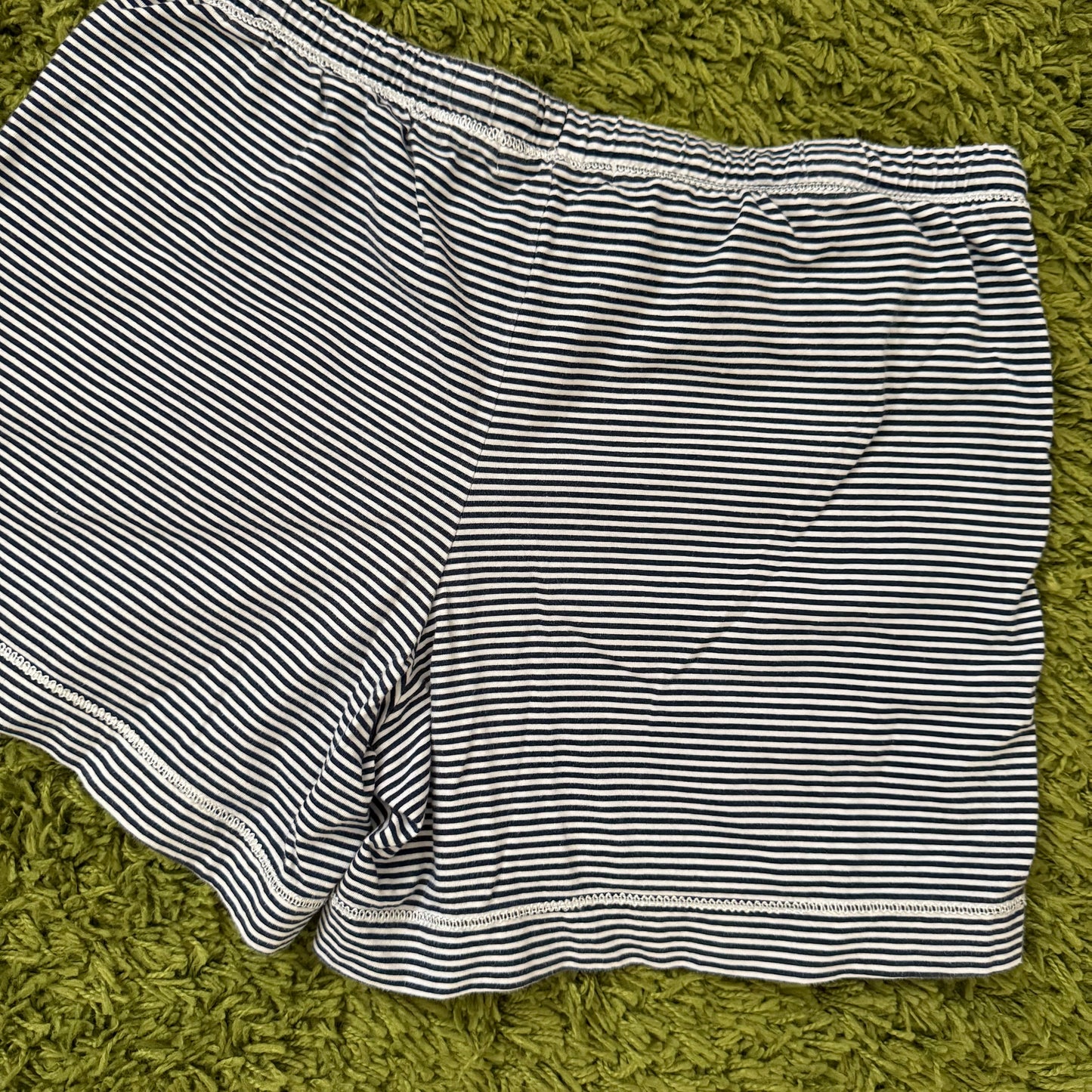 vintage 90s y2k striped lounge shorts