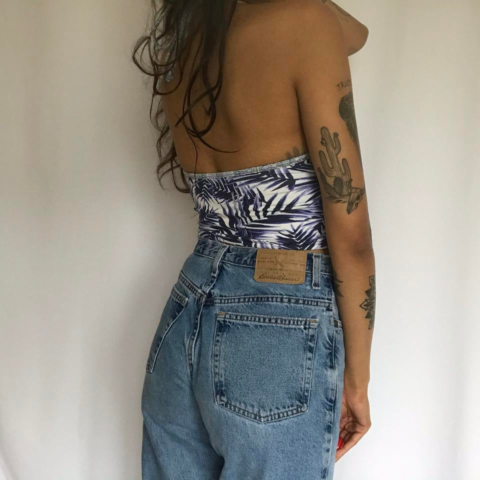 handmade unique vintage whimsy 90s y2k halter top