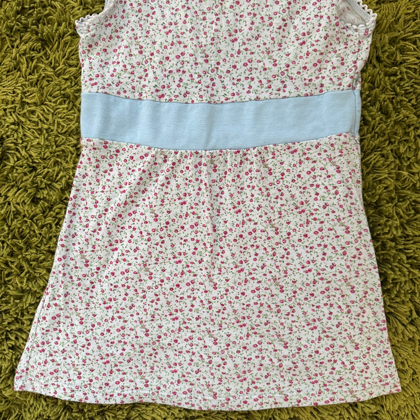 unique vintage whimsical 90s y2k DNLA babydoll top