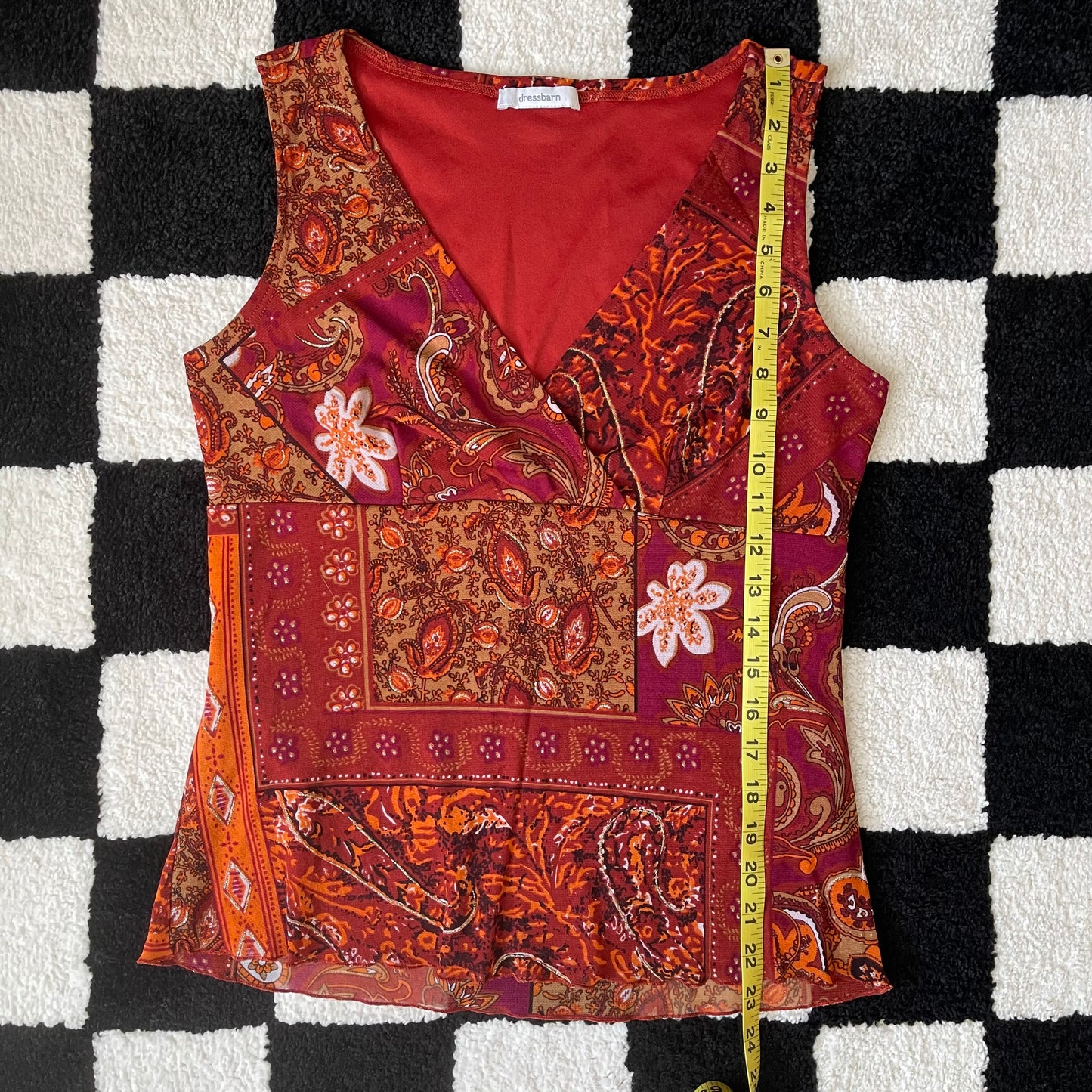 unique vintage whimsy 90s y2k tank top