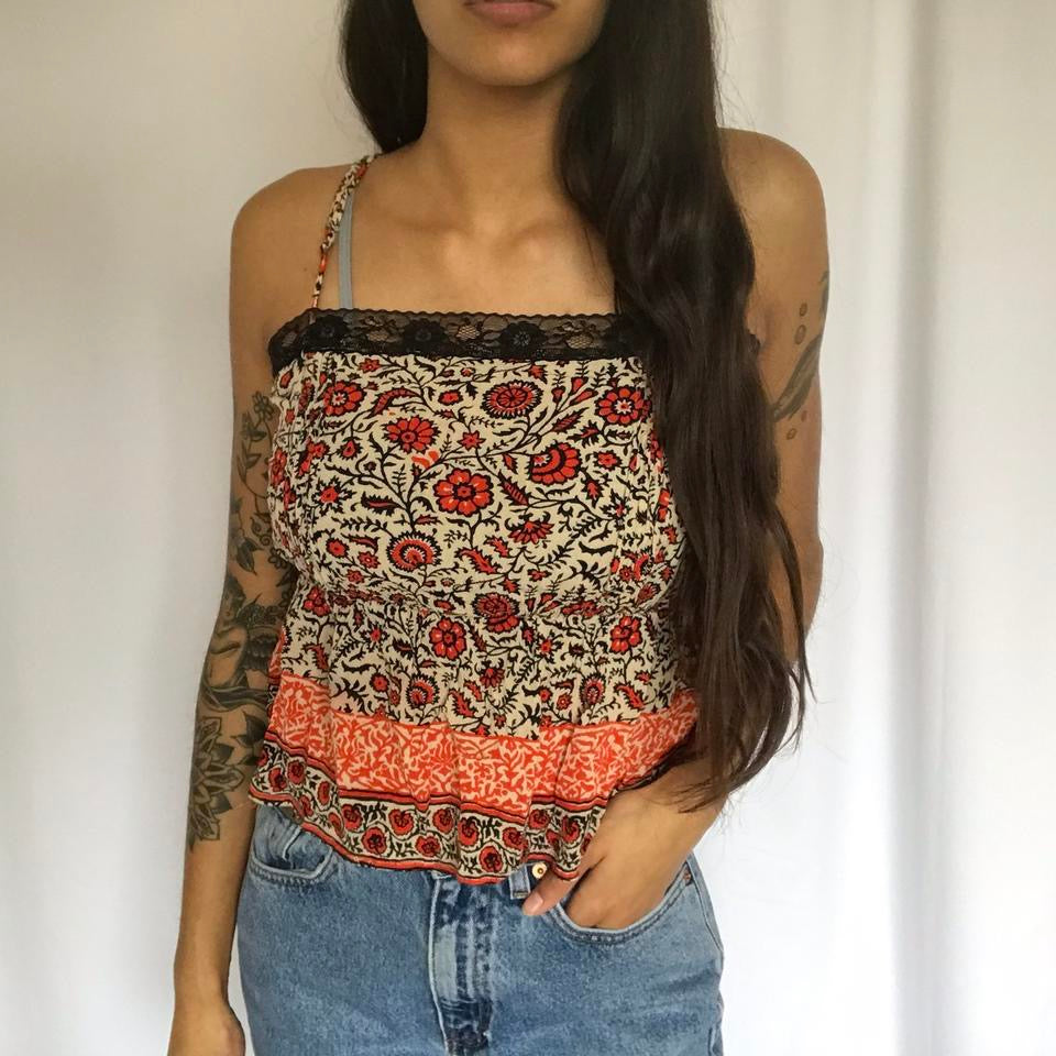 unique vintage whimsy 90s y2k cami top