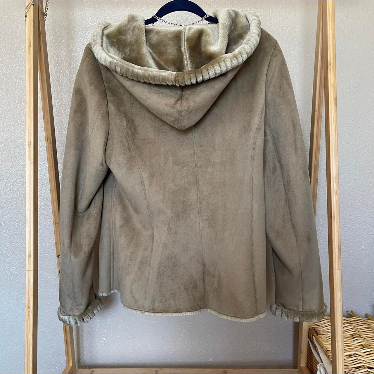 vintage whimsy 90s y2k JONES NEW YORK velour coat