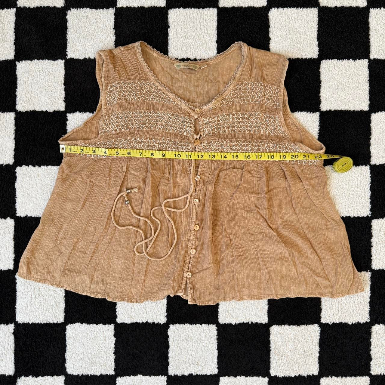 unique vintage whimsy 90s y2k babydoll top