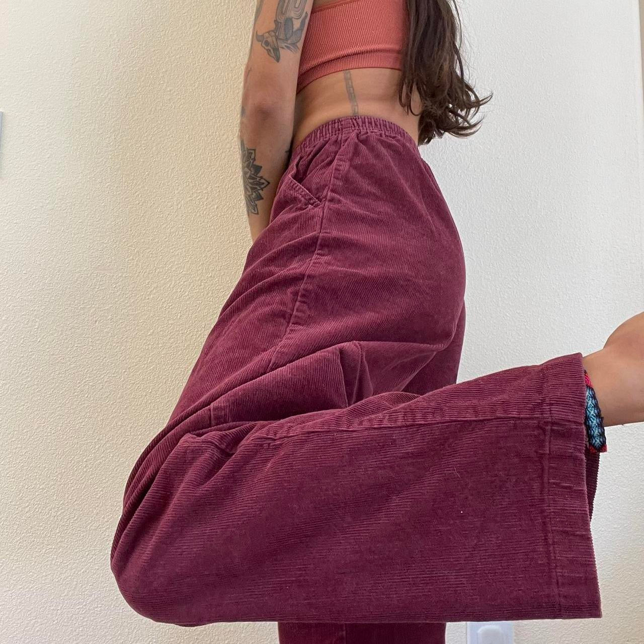vintage whimsy 90s corduroy pants