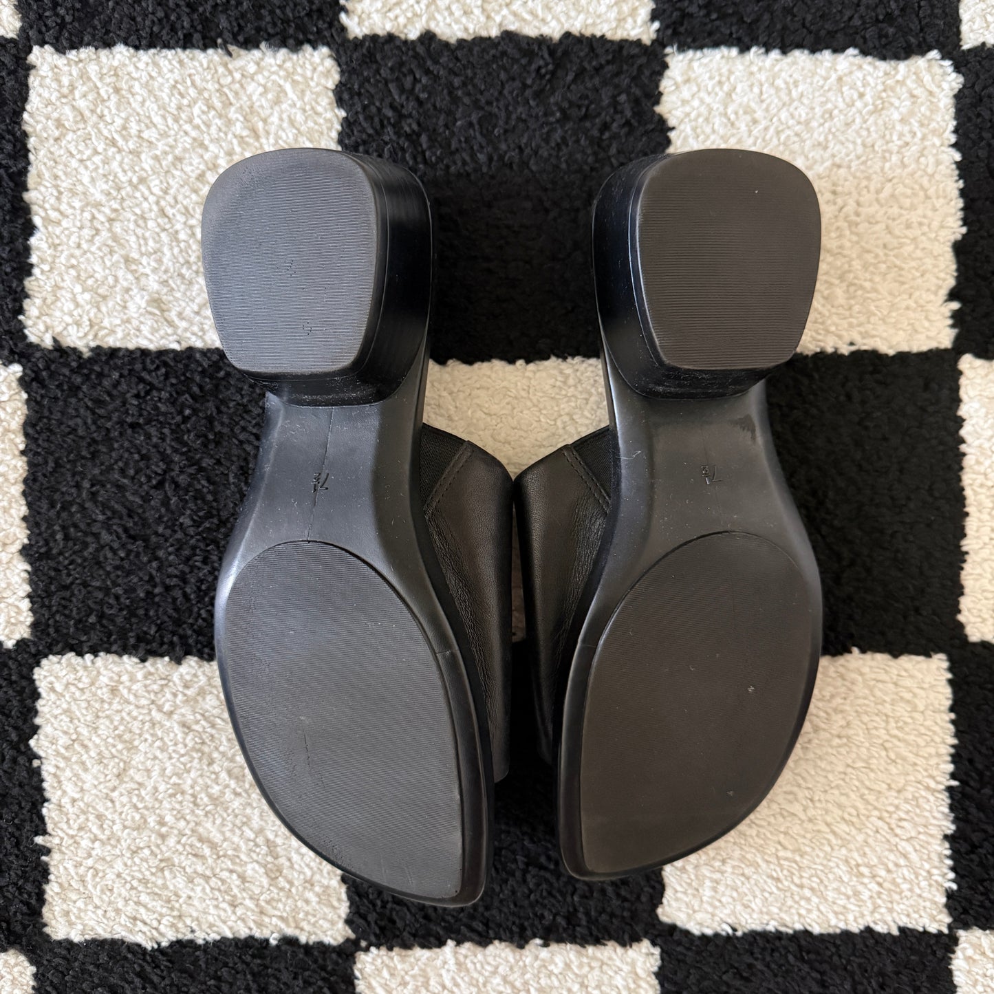 unique vintage whimsical 90s y2k chunky mule sandals