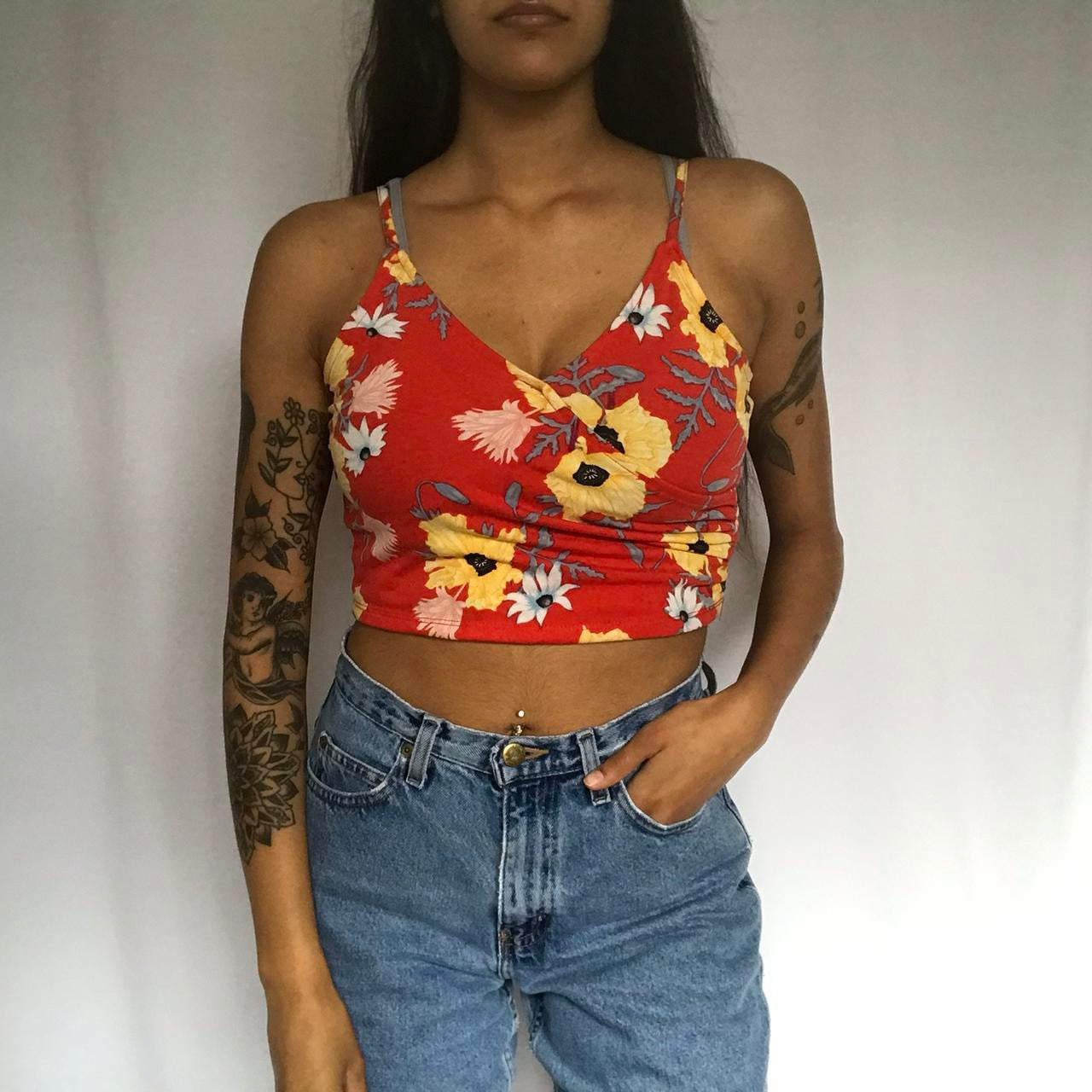 vintage whimsy y2k cami top