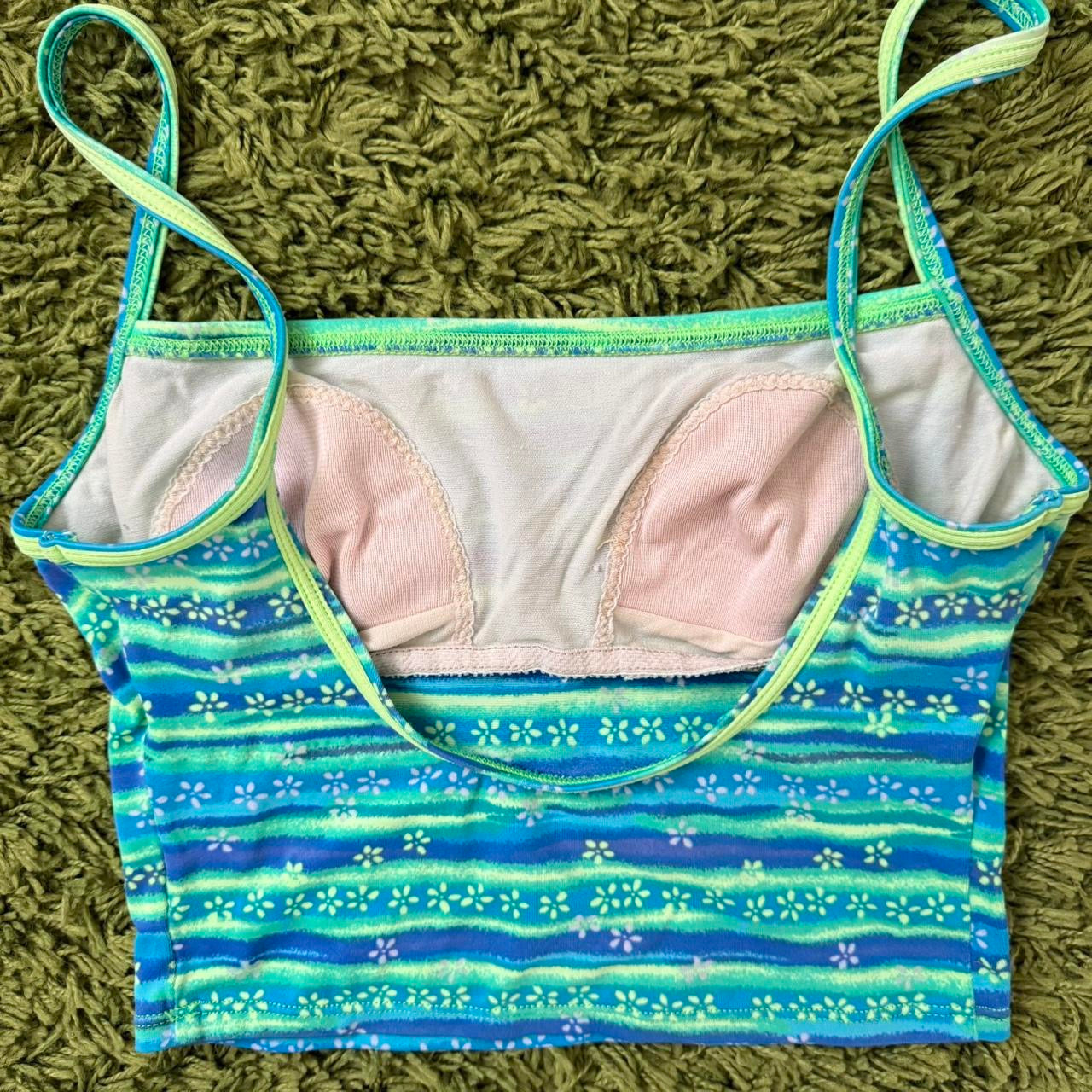unique vintage whimsy 90s y2k swim top