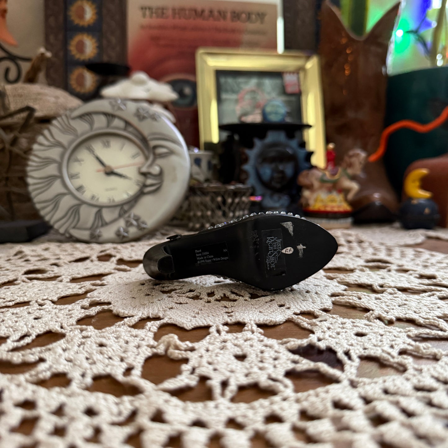 whimsical high heel trinket collectable