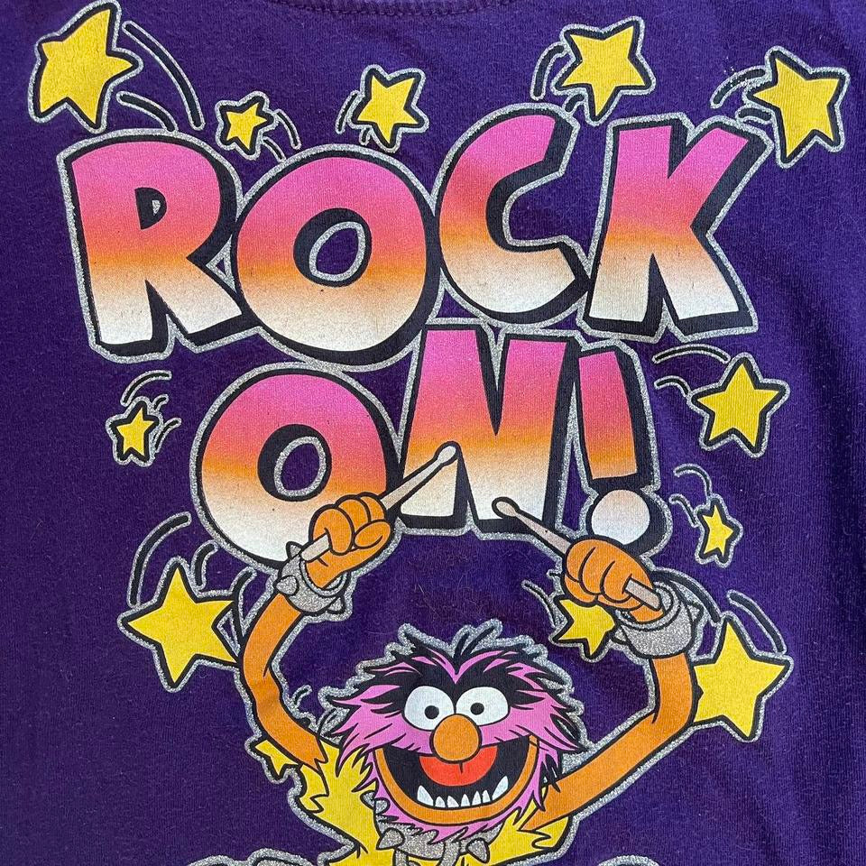 unique vintage whimsy 90s y2k THE MUPPETS graphic baby tee
