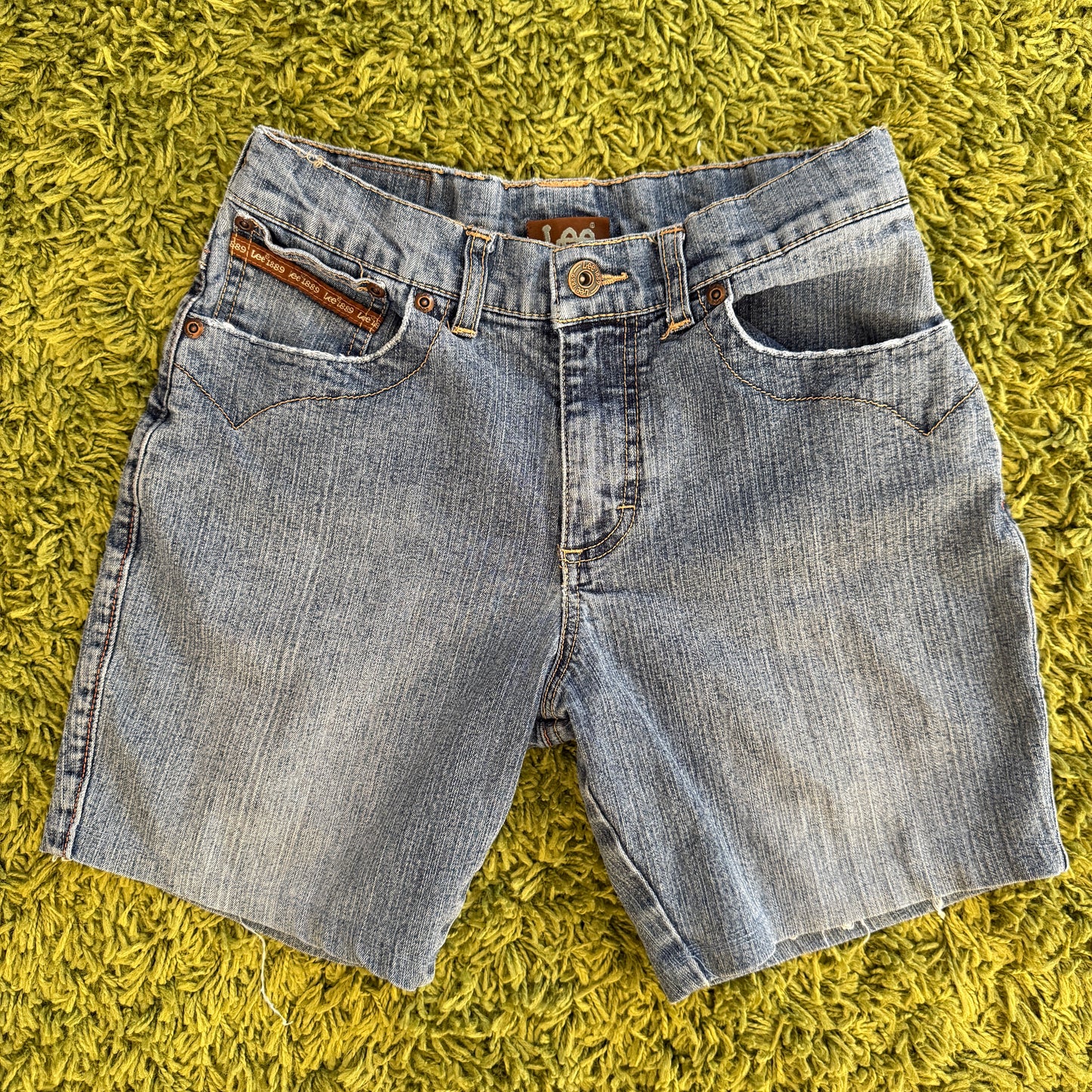 vintage whimsy 90s y2k LEE denim bermuda shorts