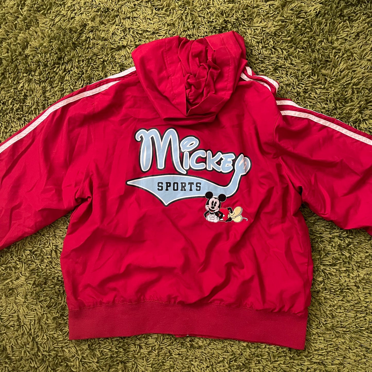 vintage whimsy 90s y2k DISNEY graphic zip up