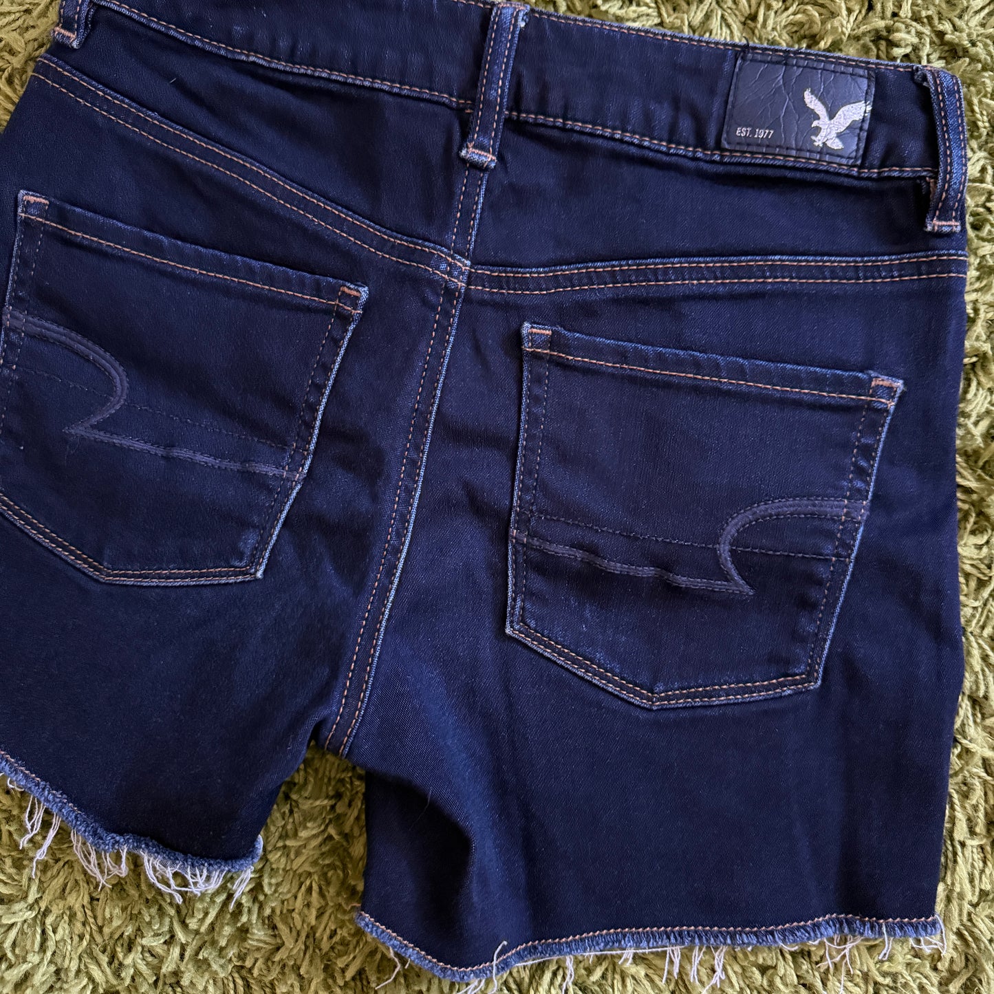 whimsy 90s y2k AMERICAN EAGLE OUTFITTERS denim shorts