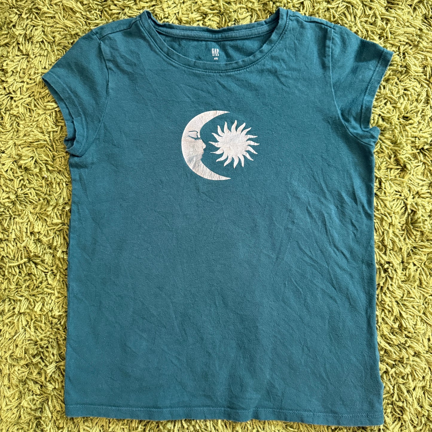 vintage whimsy celestial 90s y2k graphic baby tee