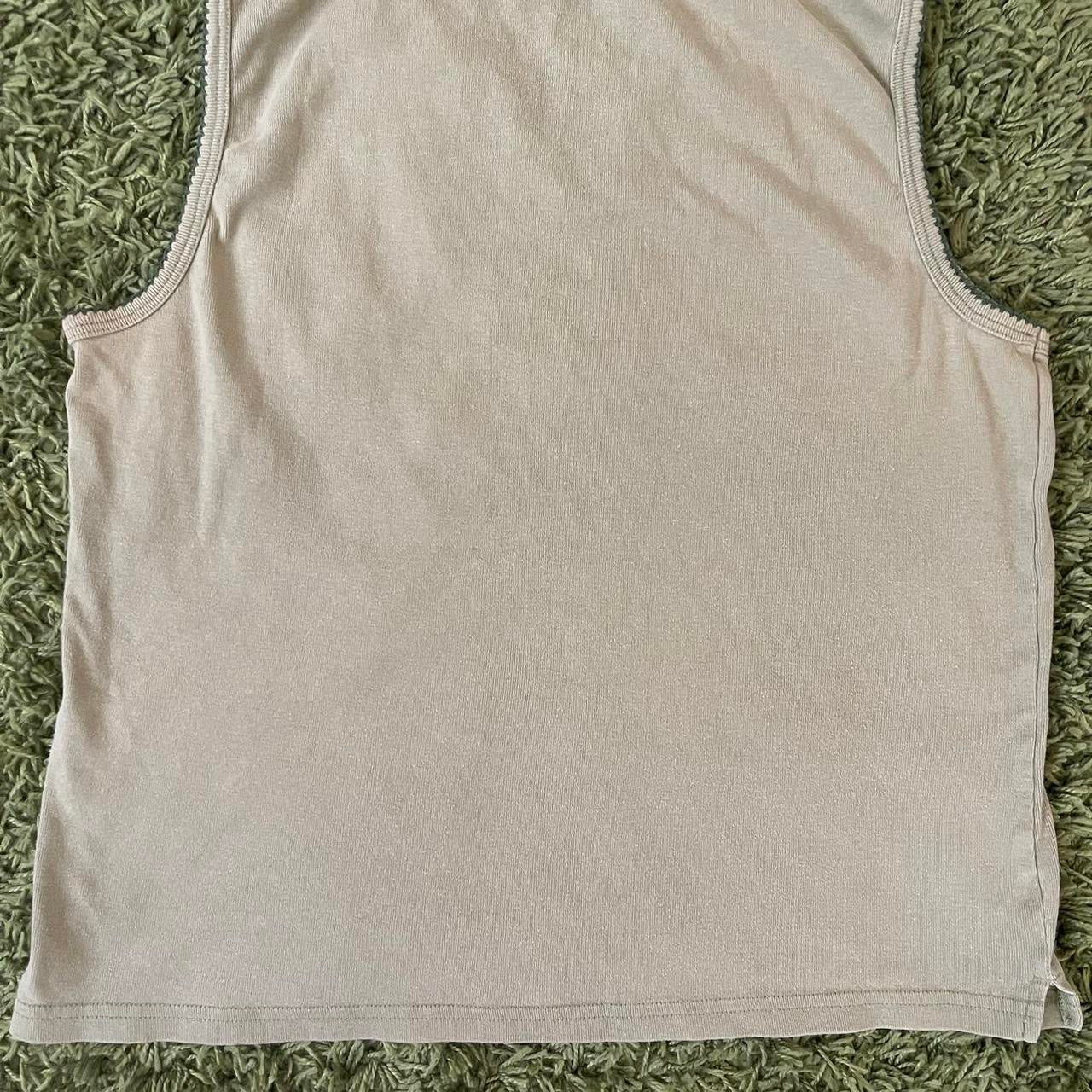 unique vintage whimsy 90s y2k embroidered tank top