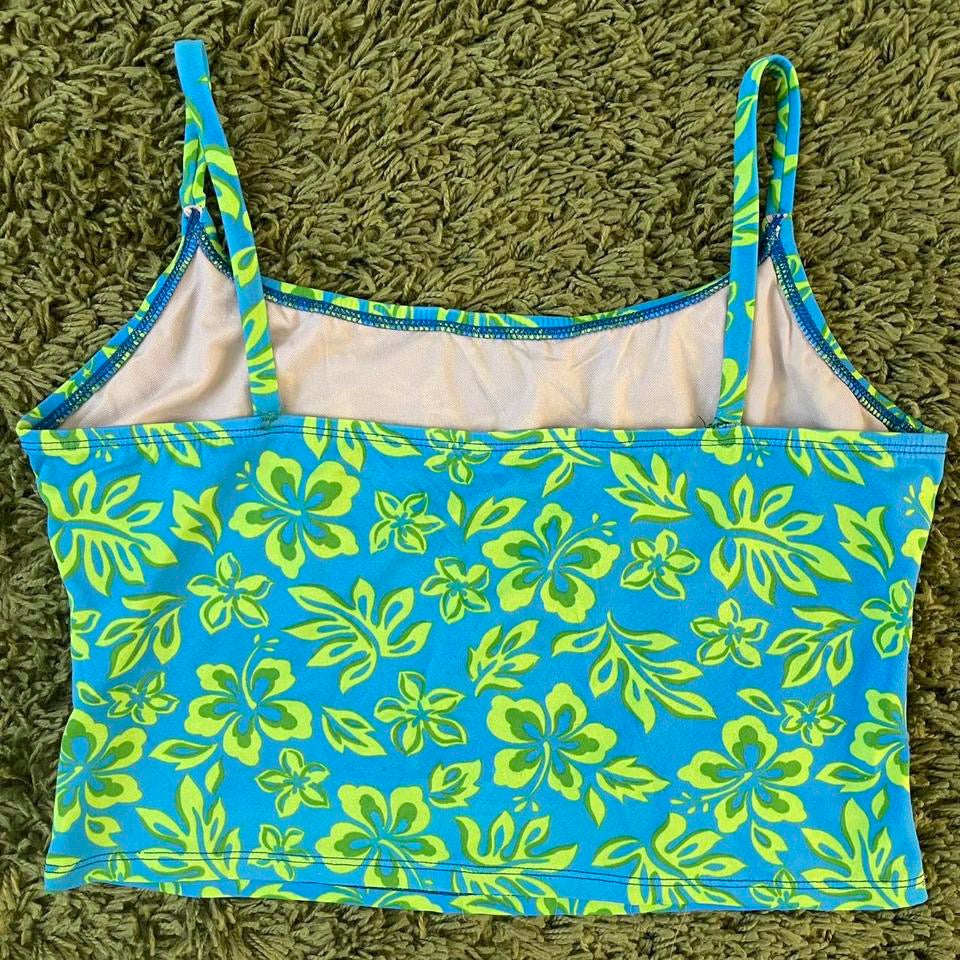 unique vintage whimsy 90s y2k swim top