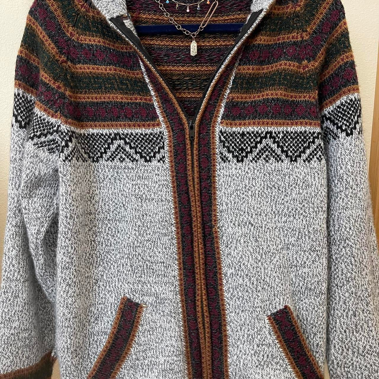 unique vintage whimsy 90s y2k cardigan sweater