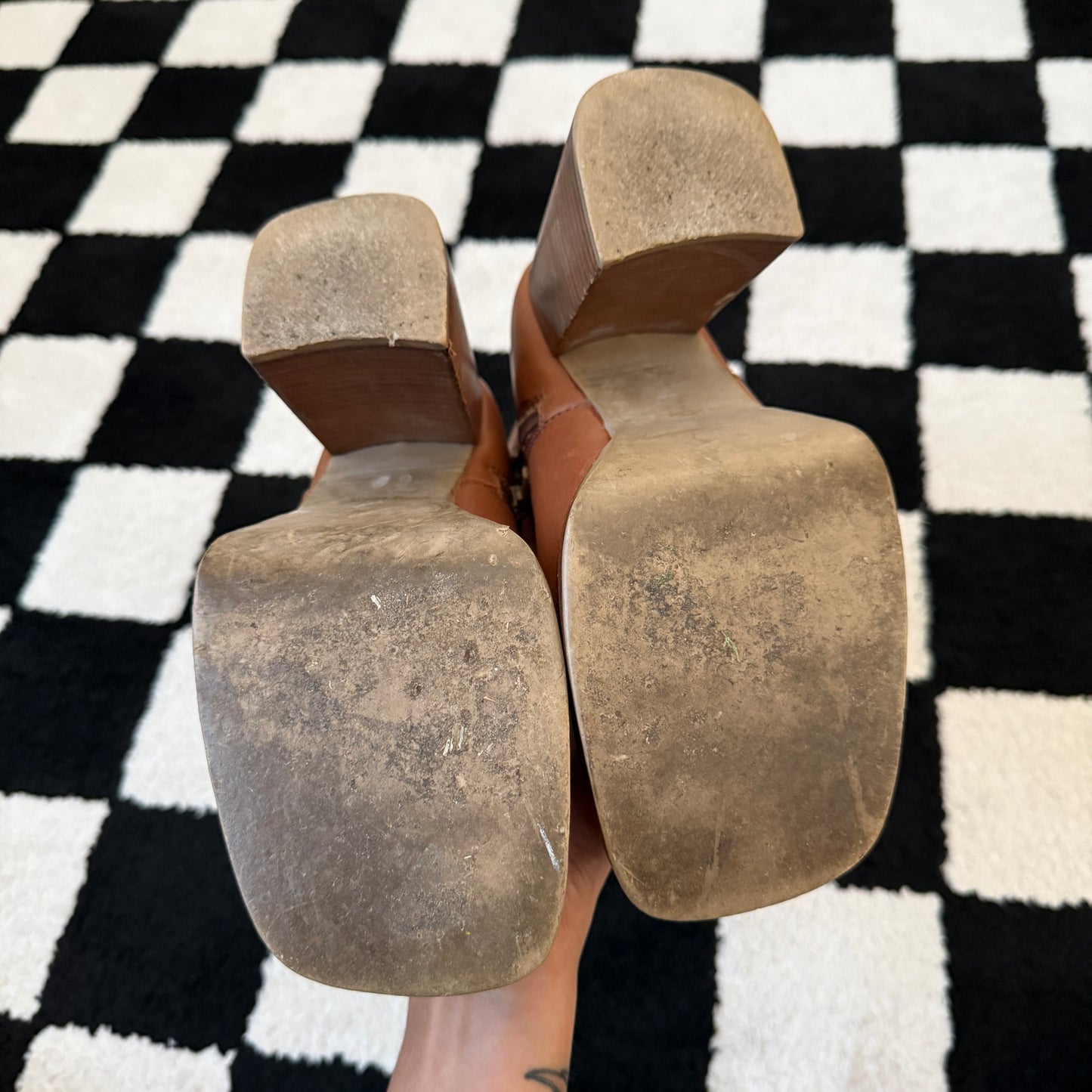 vintage whimsy 90s y2k CANDIE’S chunky platform boots