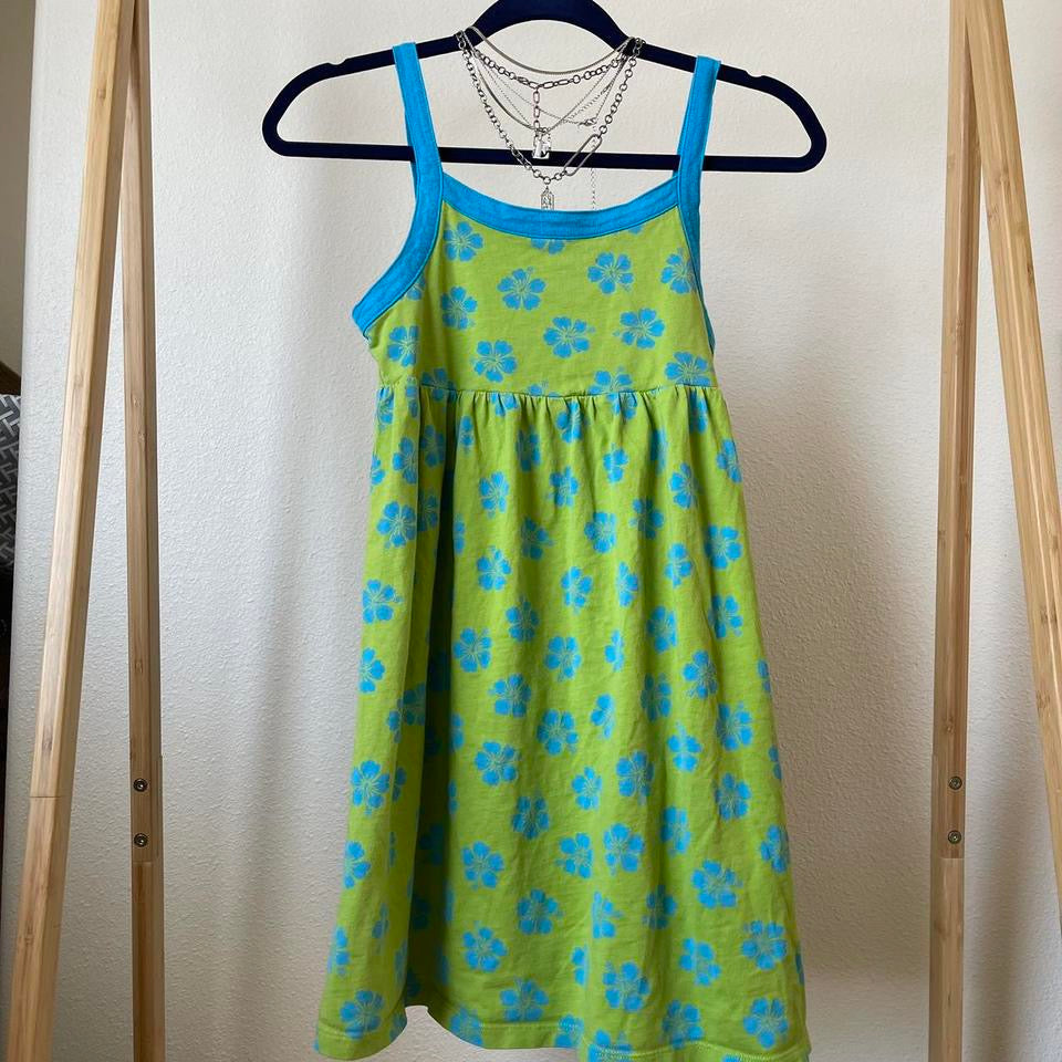 vintage whimsy 90s y2k mini midi dress