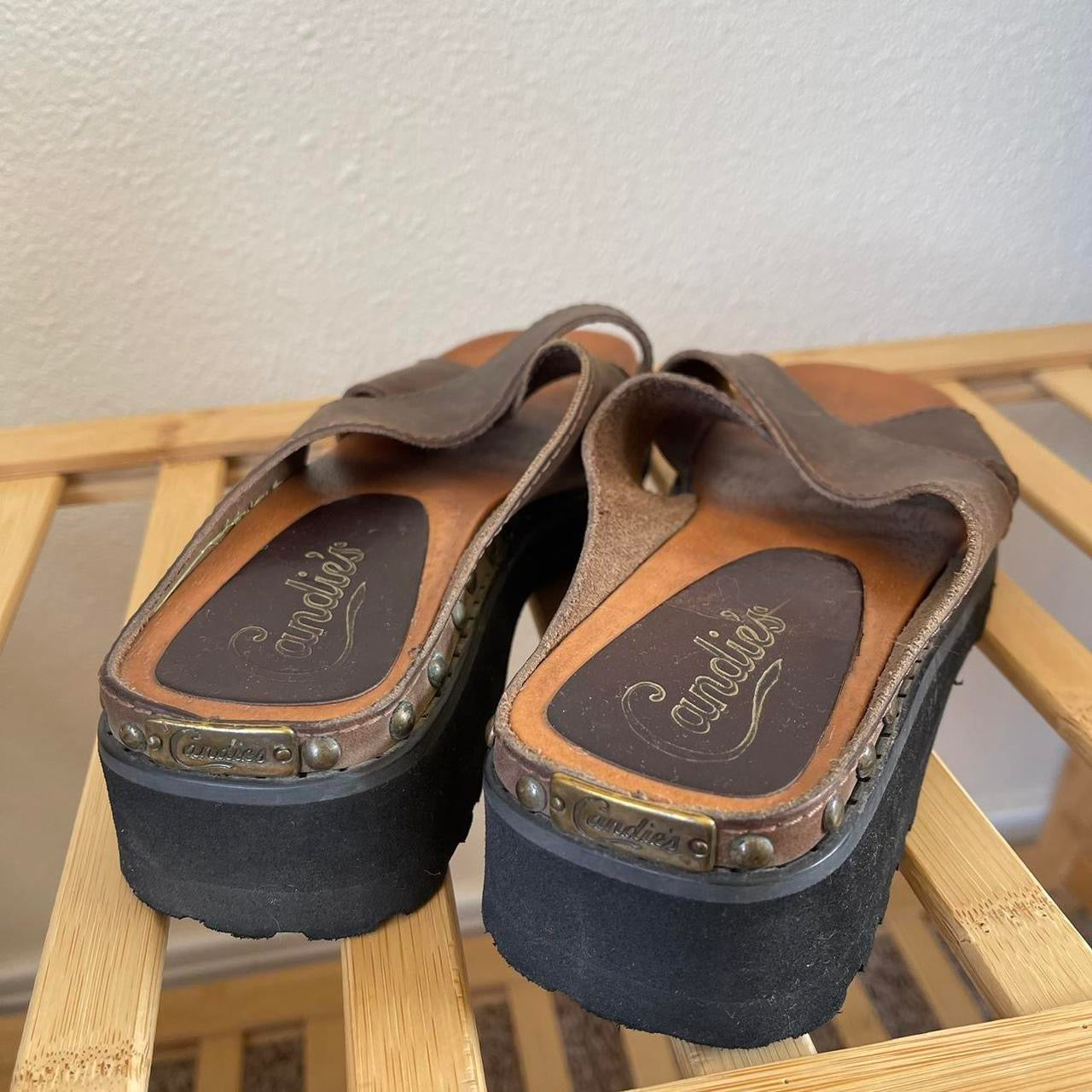 vintage whimsy 90s y2k CANDIE’S chunky sandals