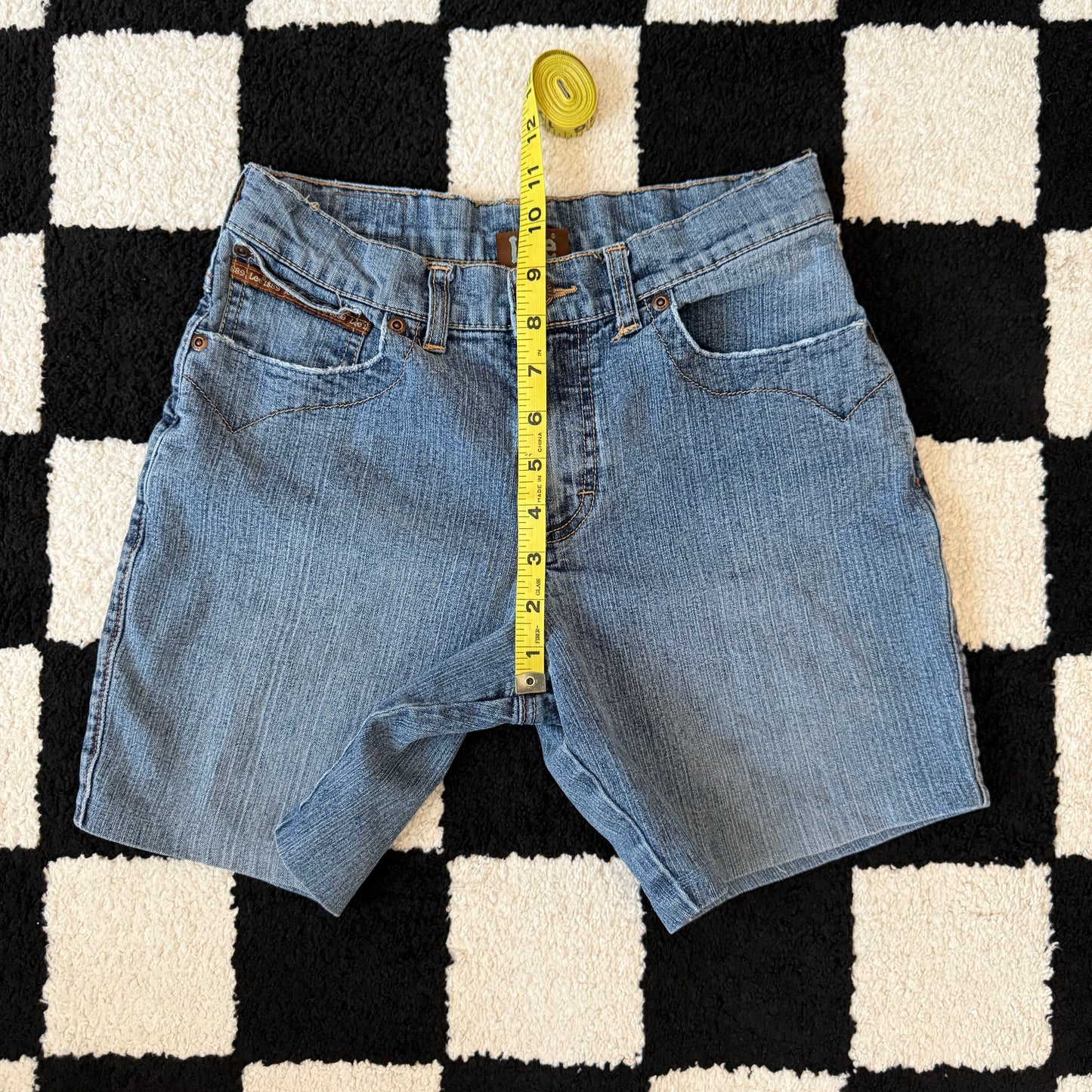 vintage whimsy 90s y2k LEE denim bermuda shorts