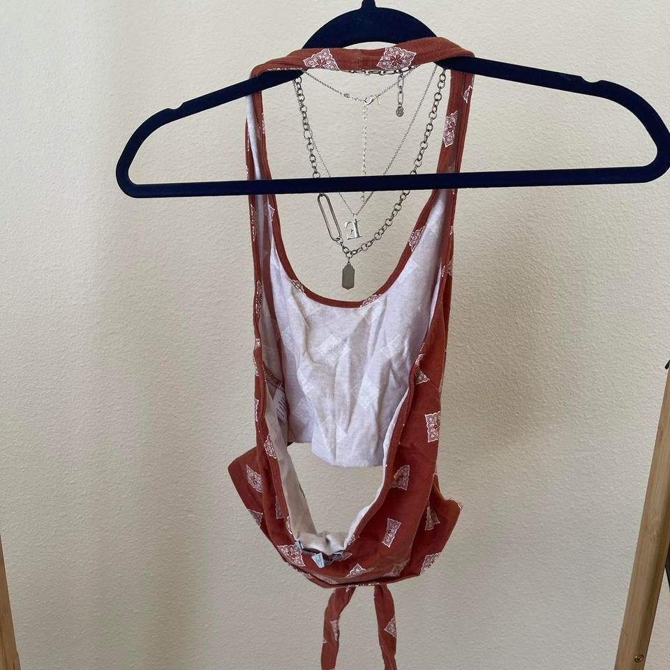 vintage whimsy 90s y2k halter top