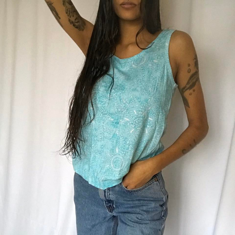 vintage whimsy 90s y2k tank top