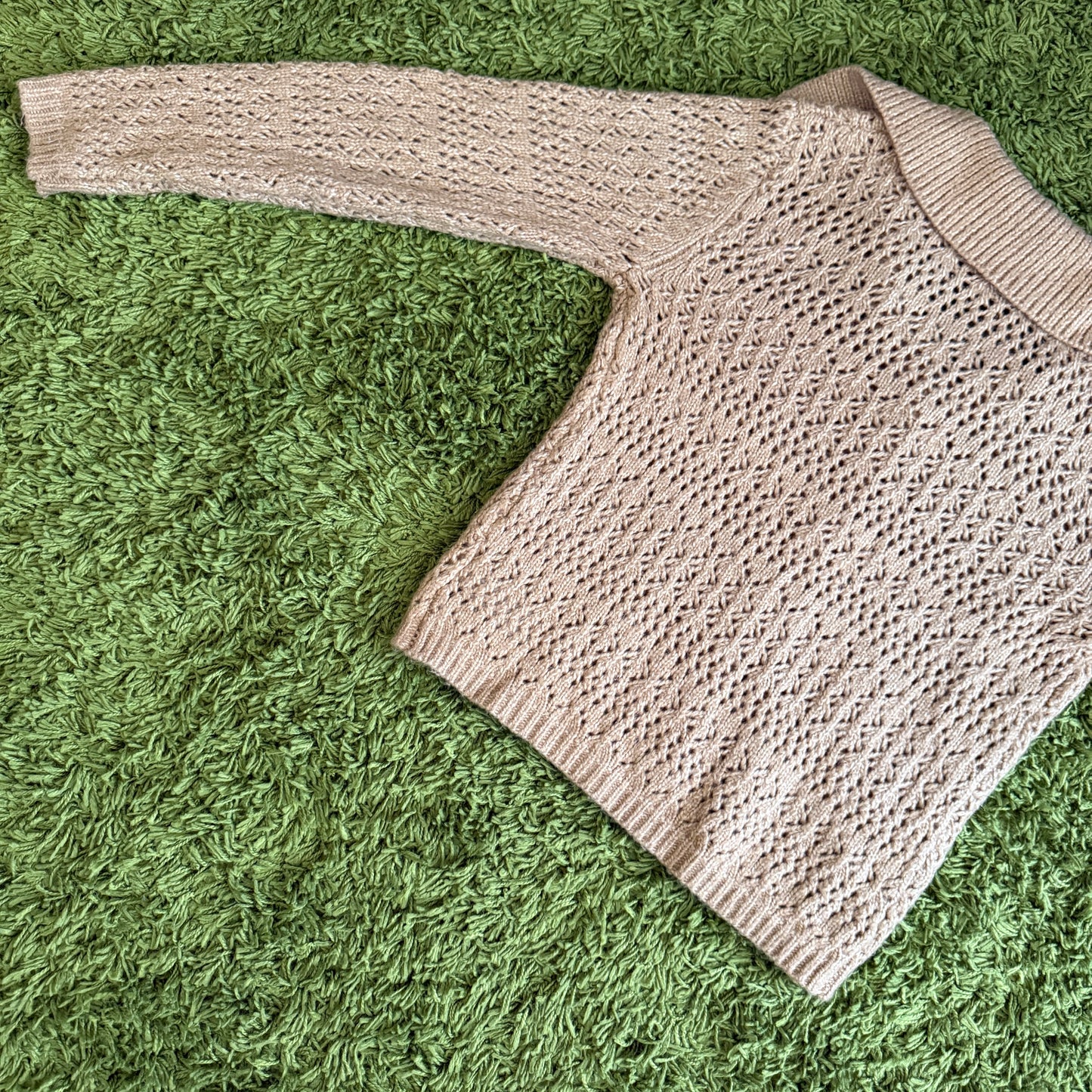 vintage whimsy 90s y2k knit cardigan sweater