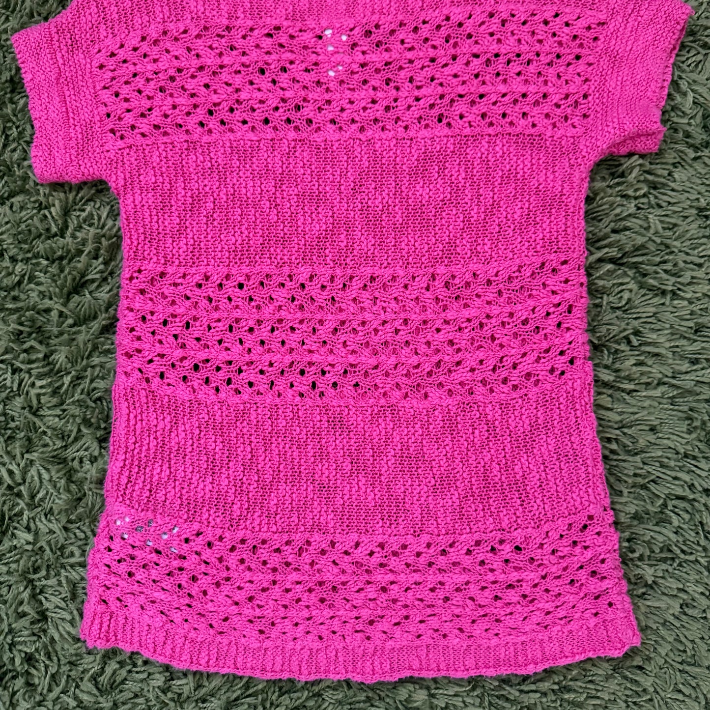 unique vintage whimsy 90s y2k knit top