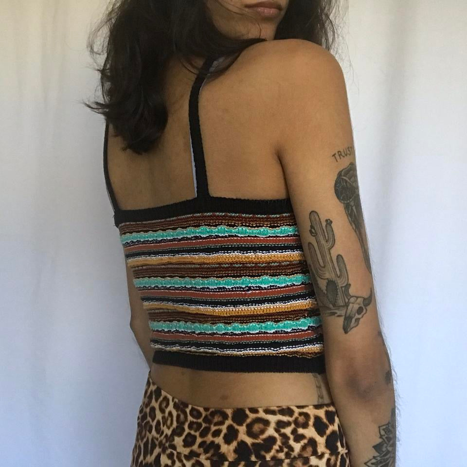 whimsy 90s y2k FOREVER 21 knit cami top
