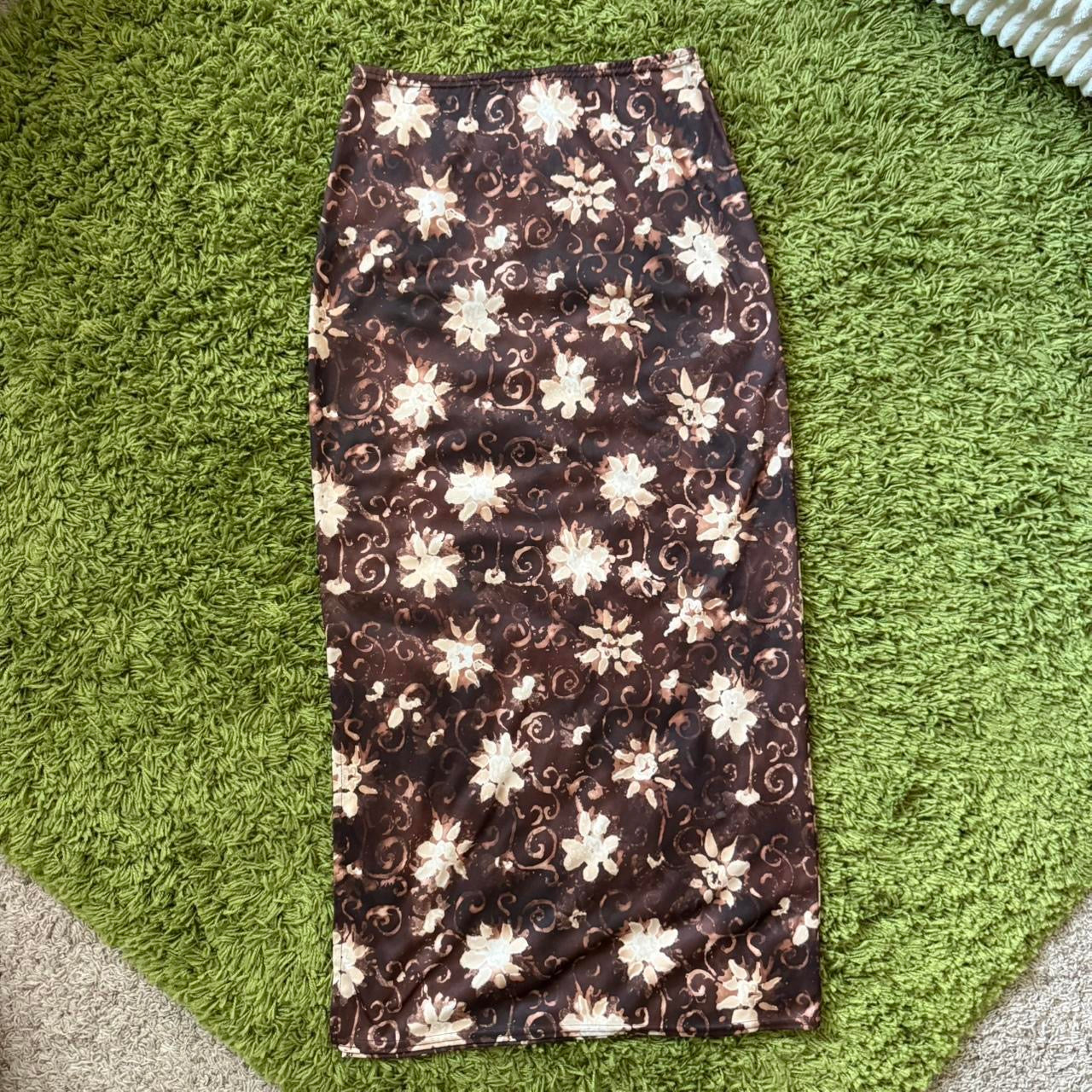 unique vintage whimsy 90s y2k XHILERATION maxi skirt