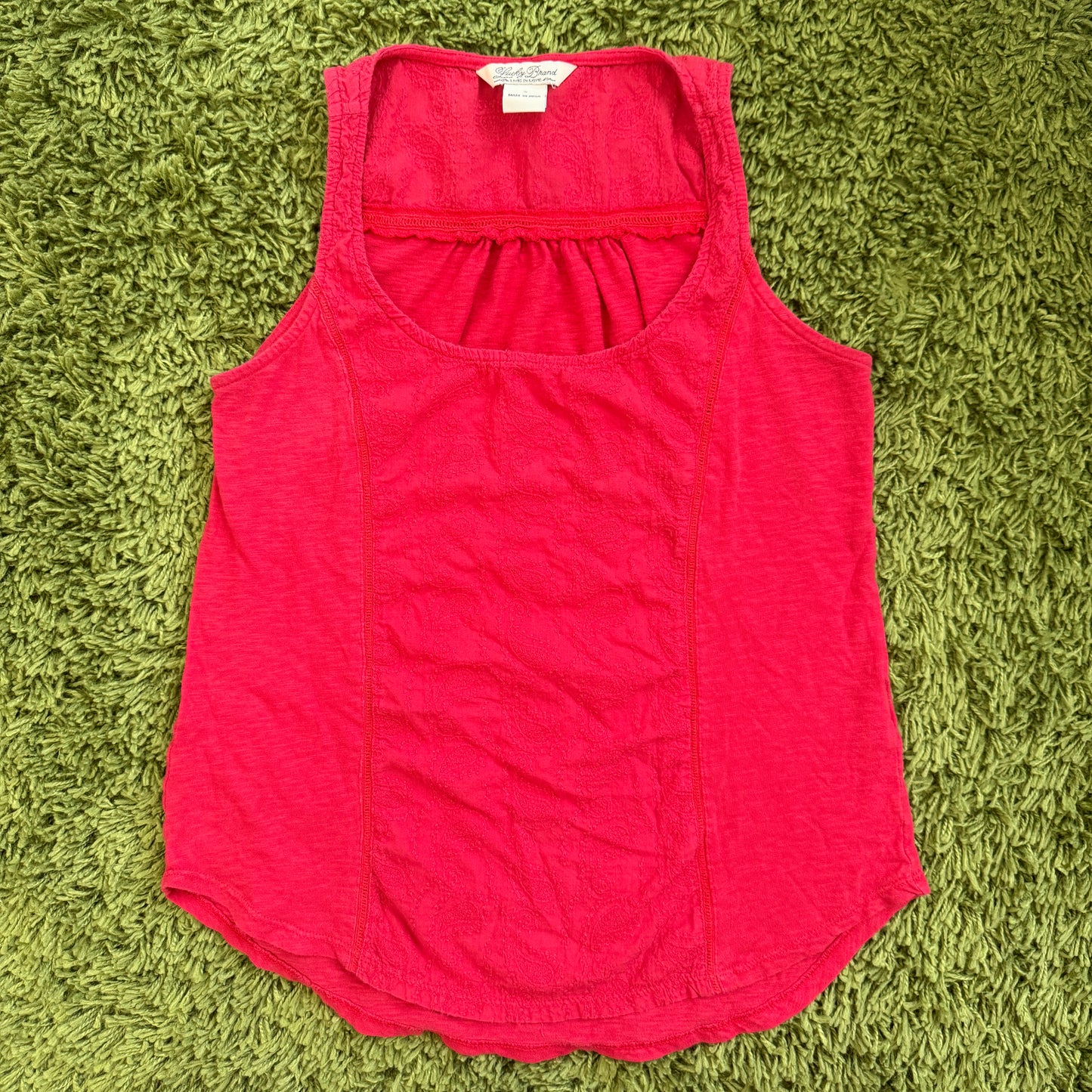 unique vintage whimsy 90s y2k LUCKY BRAND tank top