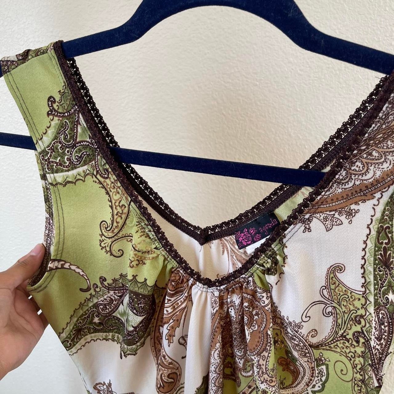 unique vintage whimsy 90s y2k AGENDA tank top